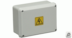 Caja paso  165x 115x110mm PVC GRI t-OPA HDX